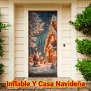 FUNDAS PARA PUERTAS NAVIDEÑAS