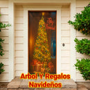 FUNDAS PARA PUERTAS NAVIDEÑAS