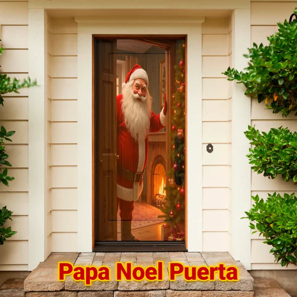 FUNDAS PARA PUERTAS NAVIDEÑAS