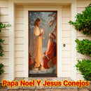 FUNDAS PARA PUERTAS NAVIDEÑAS