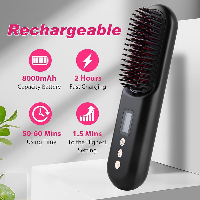 Cepillo Alisador Portatil Acs