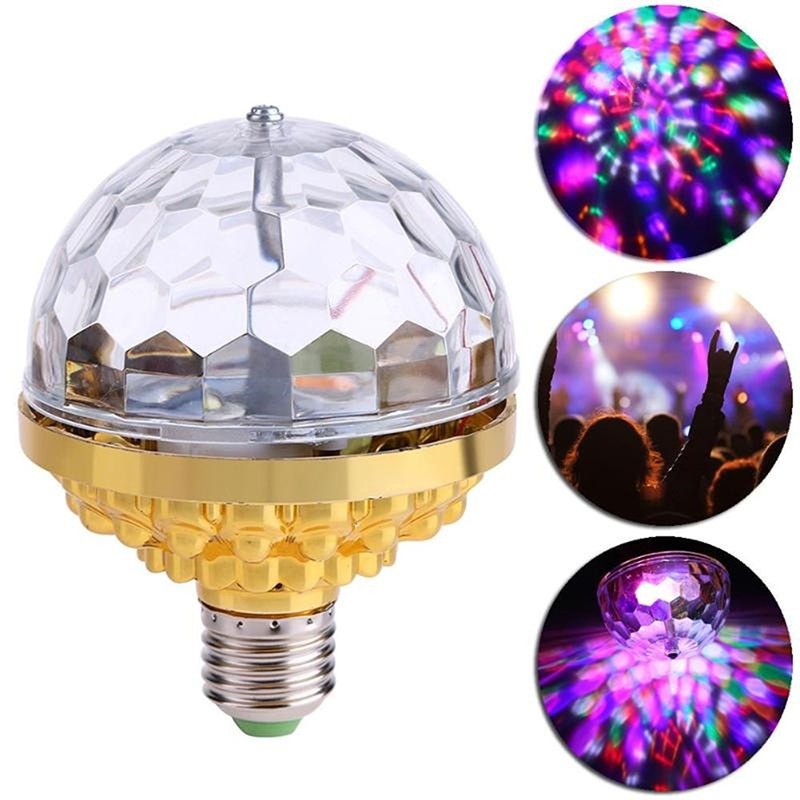 Bombillo Navideno Giratorio Luces Led