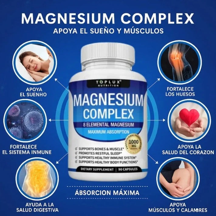 MAGNESIUM COMPLEX 8 ELEMENTOS
